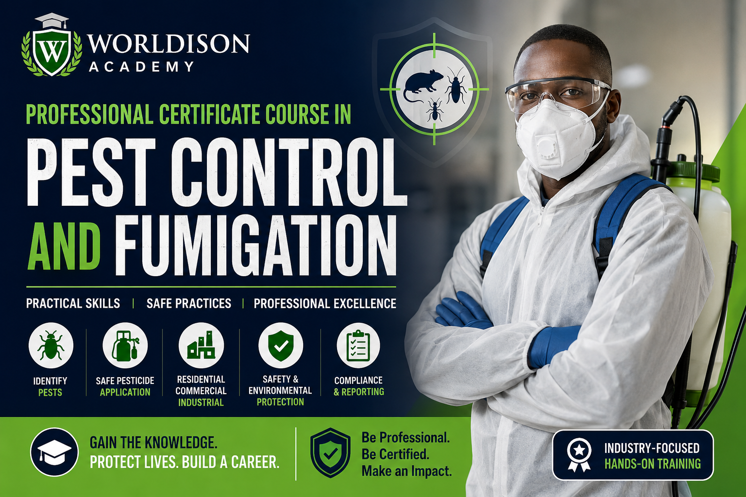 Professional Certificate Course in Pest Control and Fumigation